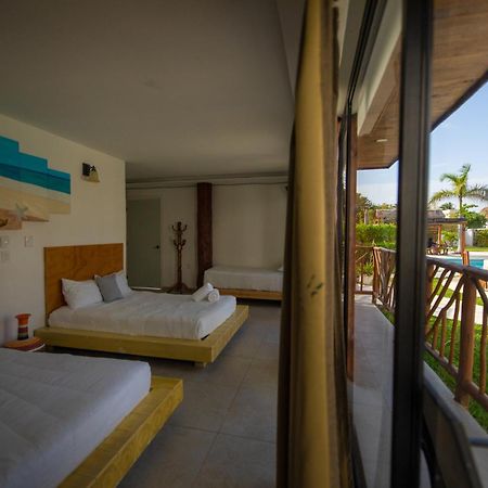 Kabanas & Beach Club Ojo De Agua Puerto Morelos Exterior photo