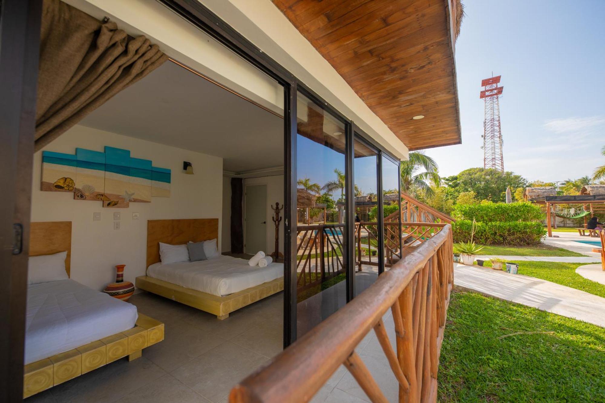 Kabanas & Beach Club Ojo De Agua Puerto Morelos Exterior photo
