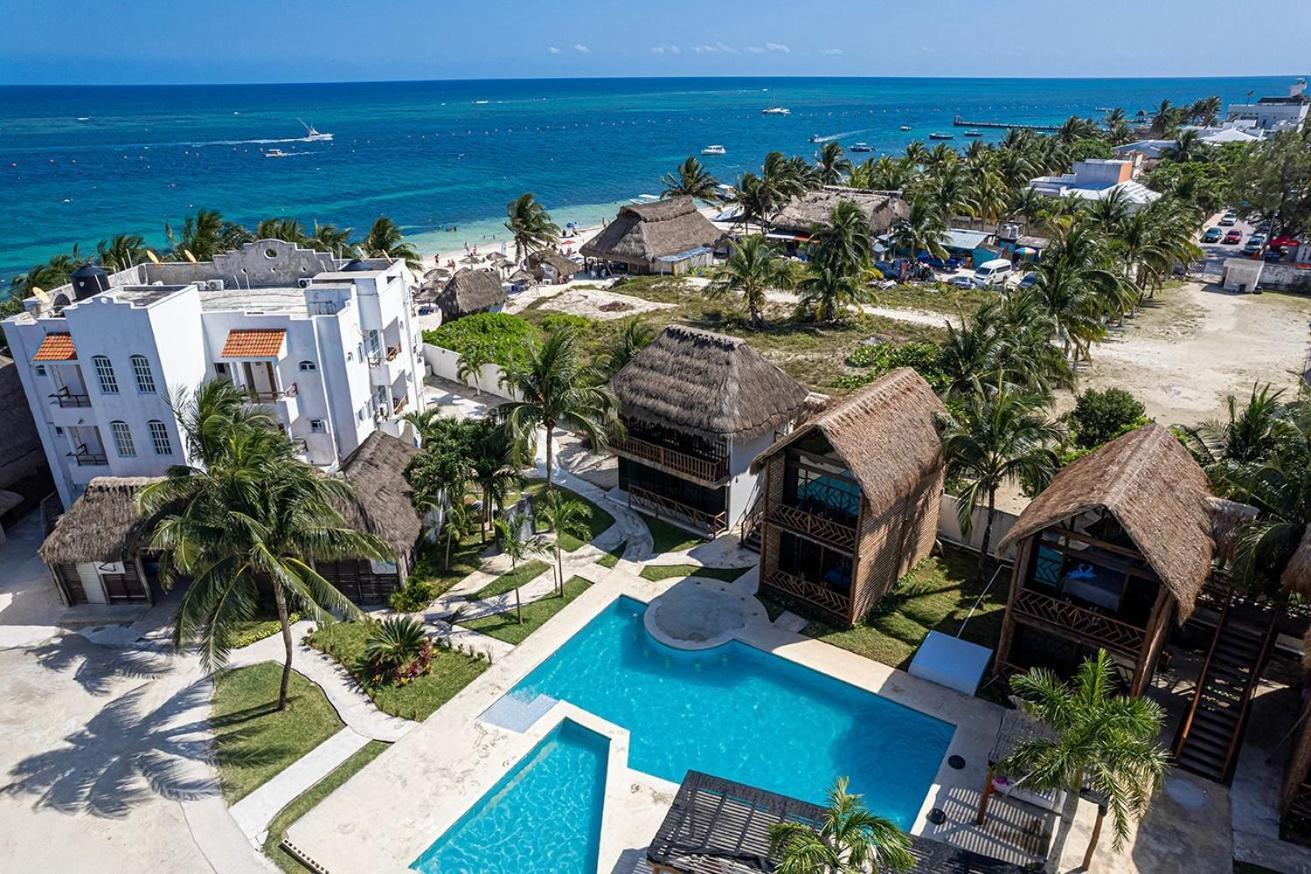 Kabanas & Beach Club Ojo De Agua Puerto Morelos Exterior photo