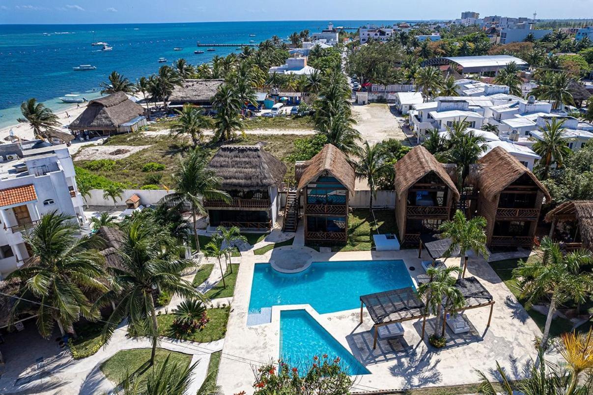 Kabanas & Beach Club Ojo De Agua Puerto Morelos Exterior photo